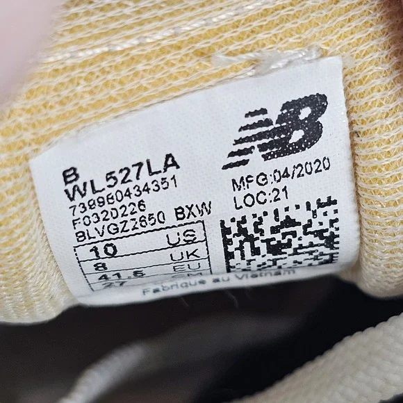 New Balance Womens Wl515vb3 Black Fashion Sneaker Size 10 - Picture 5 of 8